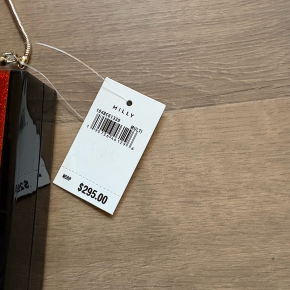 Milly Glitter Acrylic Clutch Crossbody - Picture 4 of 10